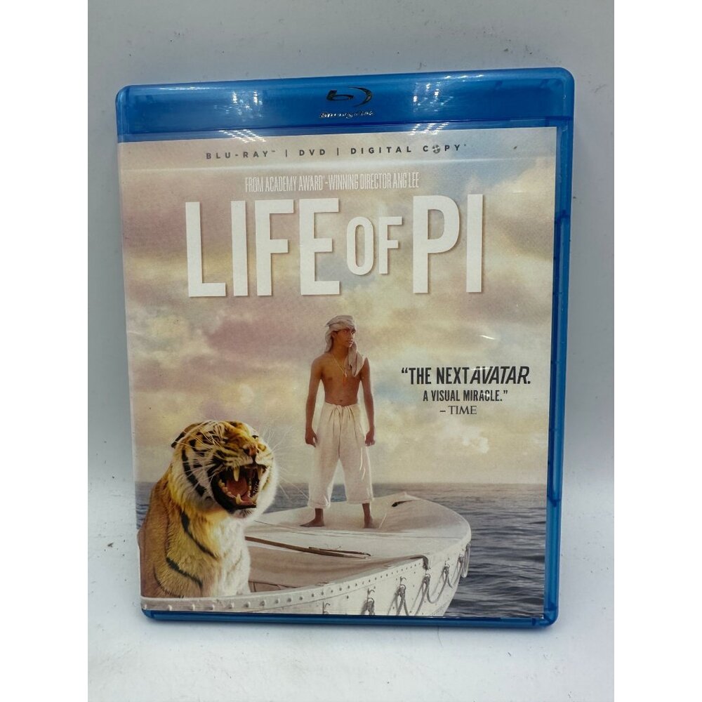 Life Of Pi Blu Ray Only Suraj Sharma Ang Lee 2012 Fox Family Edition